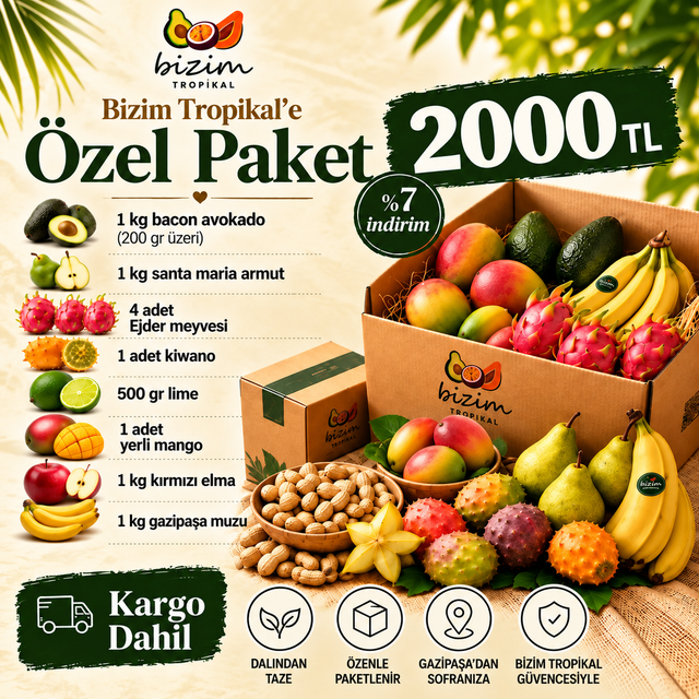 BİZİM TROPİKALE ÖZEL PAKET