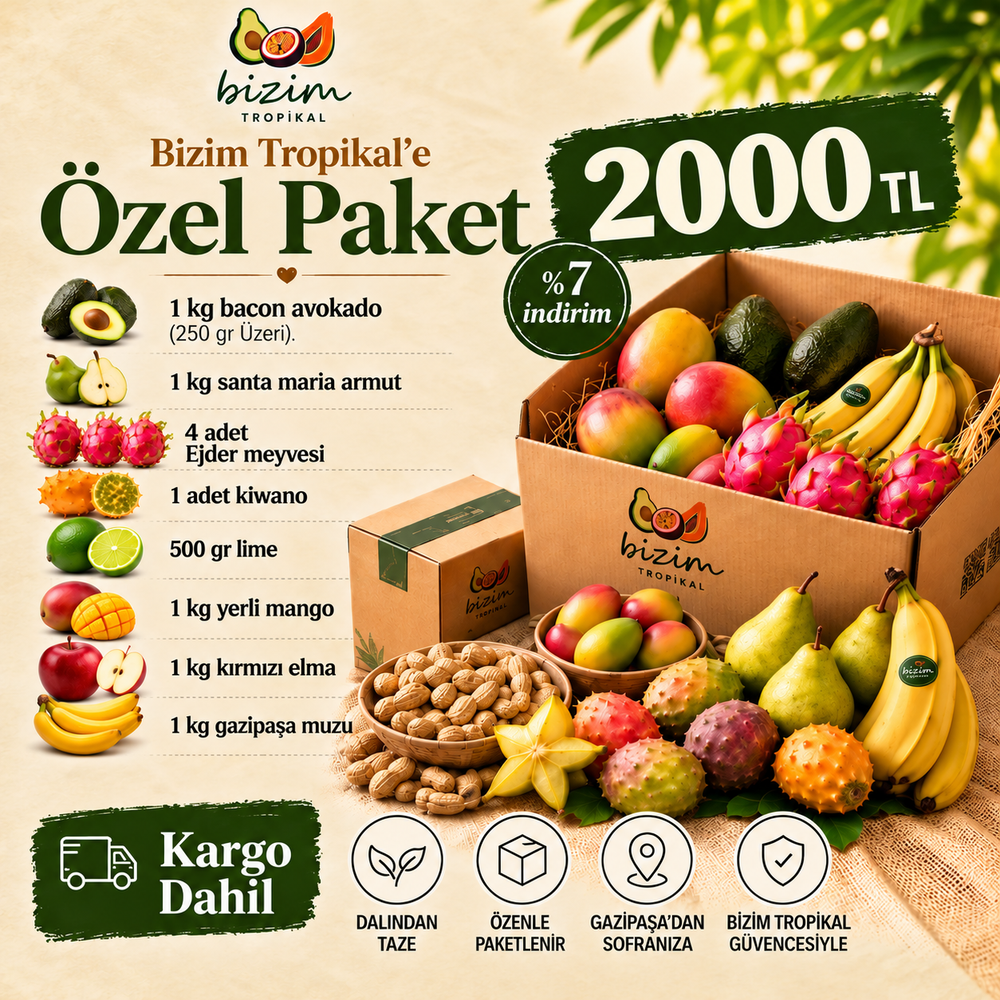 BİZİM TROPİKALE ÖZEL PAKET