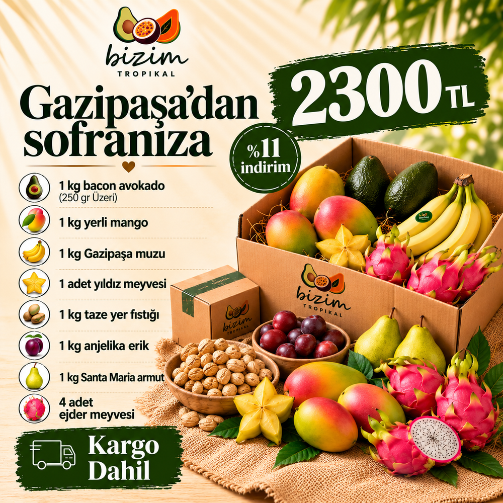 GAZİPAŞA'DAN SOFRANA