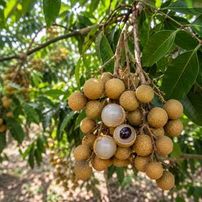 Longan Meyvesi (Ejder Gözü Meyvesi)