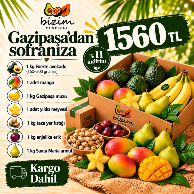 GAZİPAŞA'DAN SOFRANA